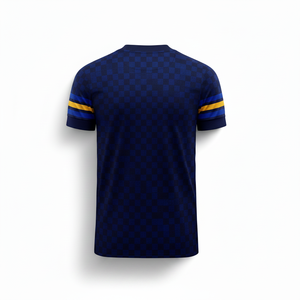 Ensemble de maillots de football américain personnalisés en gros, respirant, 100 % polyester, numéros d'équipe imprimés par transfert thermique, short de football - Product Image 2