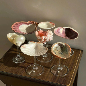 Verres à vin bleus Skyline populaires 2026, verres à vin coquille, verres à martini, cadeau de mariage pour demoiselle d'honneur, cadeau de fête de bachelorette - Product Image 1