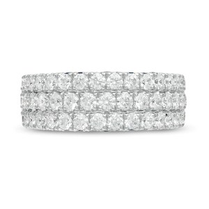 Anillo Unisex de Lujo Imperial Jewels con Incrustaciones de Perlas de Agua Dulce, Diamantes Blancos y Detalles de Zafiro Azul en Plata de Ley - Product Image 4
