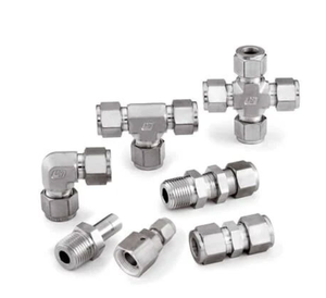 Raccords à double ferrule en acier inoxydable de qualité supérieure pour instruments, connecteurs de tubes pour applications industrielles hydrauliques, pneumatiques et de processus - Product Image 2