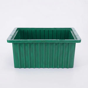 OEM Custom PP Plastic <b>Storage</b> Crate <b>Stackable</b> High Efficiency <b>Container</b> - Product Image 1