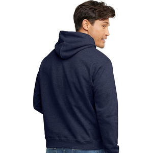 Sudadera con capucha para hombre, mezcla de algodón suave, informal, con bolsillo tipo canguro, estilo urbano - Product Image 2