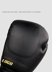 Custom Designed Comfortable Boxing <b>Gloves</b> For Adults Thick And Protective Training Gear Breathable Full Finger Design For Adults - Product Image 2