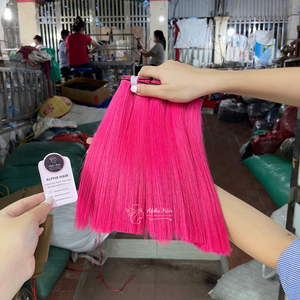 หลายสีร้อนขายเรียบไหมร้อนราคาถูกกระดูกตรงผมต่อผมมนุษย์สานและวิกผมผู้หญิงแอฟริกาใต้ - Product Image 1