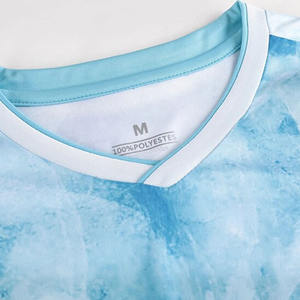 Conception de logo personnalisée unique, fabricant pakistanais, uniforme de football à manches courtes, imprimé, 100% polyester, vêtements de sport de haute qualité - Product Image 6