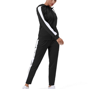 Tracksuit <b>Set</b> For Women Jacket With Hood And Jogger Pants Lightweight Comfortable Casual Wear Soft Stretchy Fabric Women's <b>Sets</b> - Product Image 4
