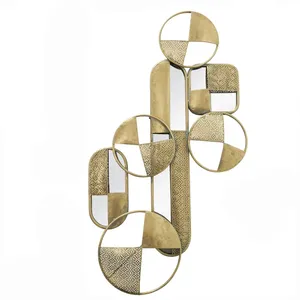 Handmade Metal <b>Wall</b> <b>Mirror</b> Elegant Contemporary Luxury Decorative <b>Mirror</b> for Modern Home Hotel Bedroom Living Room <b>Wall</b> Decor - Product Image 1