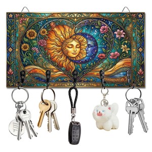 Sheesham Wood wooden <b>key</b> holders and wall hooks OEM Custom Wholesale | Aqdus Saleem India - Product Image 5