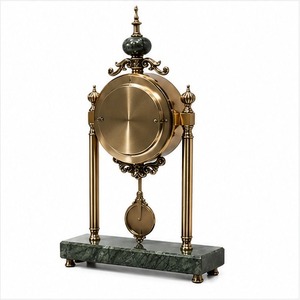 Horloge de bureau mécanique moderne de luxe, unique, pour collectionneurs, amoureux de la décoration intérieure, cadeau idéal pour anniversaire et nouvelle maison, sonnerie horaire - Product Image 6