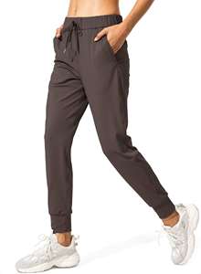 Pantalones casuales para hombre de alta demanda, personalizados, de invierno, lavado claro, antiarrugas, de poliéster/algodón, con cierre de cordón, a precios de mayoreo. - Product Image 2