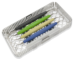 Kit de détartrage manuel 4 pièces de haute qualité Dogmatic, ensemble de tunnelisation dentaire en acier inoxydable pour le nettoyage et le remplissage des dents, Classe I CE - Product Image 1