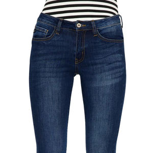 Jean décontracté de haute qualité, dernière tendance, confortable, coupe slim, taille haute, extensible, pour femme. - Product Image 6