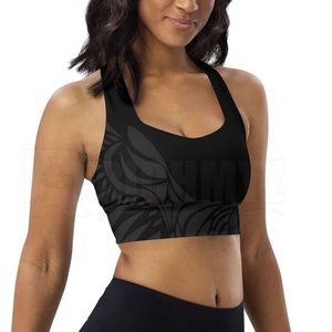 เสื้อชั้นในกีฬาสำหรับผู้หญิงไซส์ใหญ่ คุณภาพสูง แห้งเร็ว ระบายอากาศได้ดี พร้อมฟังก์ชั่นกระชับรูปทรงและรองรับแรงกระแทกสูง สำหรับออกกำลังกาย - Product Image 4