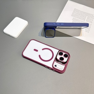 เคสโ<span class=keywords><strong>ท</strong></span>รศัพ<span class=keywords><strong>ท</strong></span>์แ<span class=keywords><strong>ม</strong></span>่เหล็กใส ด้านหลังอะคริลิก กรอบ TPU พร้อ<span class=keywords><strong>ม</strong></span>วงแหวนเลนส์กล้องโลหะ สำหรับ iPhone 17 16 15 14 13 12 Pro Max <span class=keywords><strong>11</strong></span> - Product Image 3