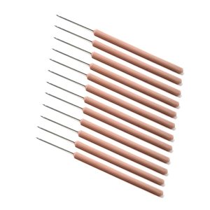 Agujas de disección de laboratorio con mangos de plástico para disección, sondas multiusos disponibles en ángulos rectos y curvos - Product Image 1