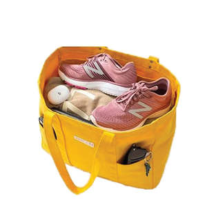 Bolsos de Mano de Moda para Mujer, Bolsos de Compras, Bolsos de Lona de Gran Capacidad para Mujer, con Cierre de Cremallera - Product Image 1