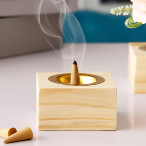 Nouveau brûleur d'encens Mabkhara carré en bois minimaliste en gros pour usage religieux lors des festivals arabes orientaux - Product Image 4