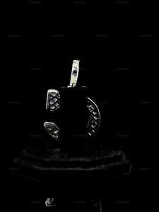 จี้ห้อยคอแบบกำหนดเองประดับเพชรโมอิสซาไนต์ VVS เงินแท้ 925 สไตล์ฮิปฮอป สำหรับผู้หญิง - Product Image 3