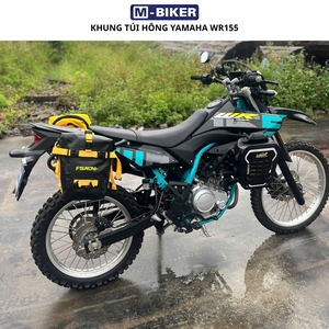NUEVO Soporte de Acero Inoxidable M-Biker para Bolsas Laterales Traseras de Motocicleta y Alforjas 1kg para WR155R Vietnam - Product Image 6