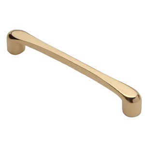 Poignée de barre élégante en laiton pour porte d'armoire et tiroir, quincaillerie de meuble en laiton poli de haute qualité, poignées métalliques modernes et durables - Product Image 1