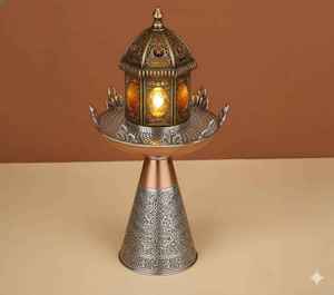 Quemador de Incienso Antiguo al por Mayor de Metal Engrasado con Pedestal Grabado Floral, Soporte de Fragancia Aromática de Acero Inoxidable Personalizable - Product Image 6