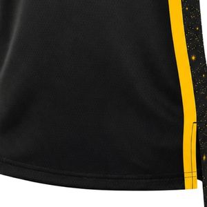 Maillot de basket-ball jaune et noir pour hommes, sans manches, léger, respirant, pour l'entraînement et les matchs - Product Image 5