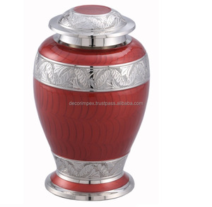 Pot de stockage de cendres commémoratives de produit de qualité supérieure urnes de cendres humaines urnes de crémation bleu principal urnes funéraires pour la décoration de la maison - Product Image 2