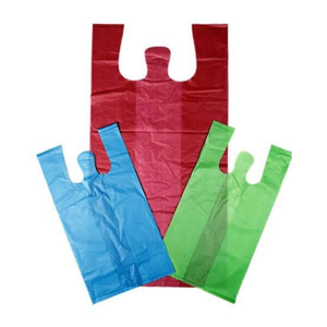 Custom Logo Plastic Shopping Bags HDPE Poly <b>Packaging</b> Bags Waterproof Durable Tear Resistant Supply - Product Image 1