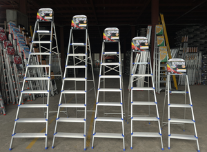 Fabricante de Escaleras de Aluminio de 6 y 7 Peldaños para Uso en el Hogar y la Oficina - Product Image 3