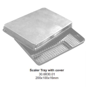 High Quality By mahfooz Manual Scaler Tray with <b>Cover</b> Hollowware Reusable Stainless Steel Surgical Instruments | Needle Holder - Product Image 3