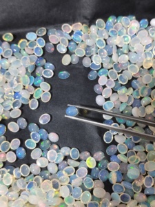 Natural Ethopian Opal 5x4MM Oval Cut <b>Best</b> Quality Natural Gemstone for Jewelry Making - Product Image 2