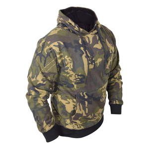 Sweat-shirt à capuche camouflage pour homme adulte de qualité supérieure, style streetwear, en polaire sherpa, 330 g/m², avec poche, pour l'hiver - Product Image 1