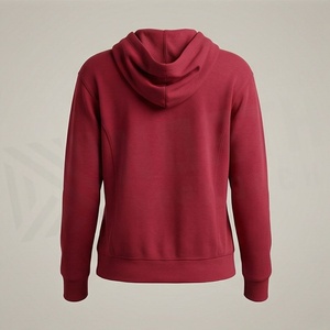 Sweat à capuche personnalisé avec logo pour femme, effet délavé, cordon de serrage, haute qualité, pull tendance, streetwear sur mesure, molleton pur coton - Product Image 2