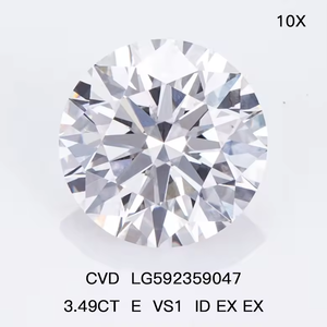 Diamante de corte brillante redondo cultivado en laboratorio, certificado por IGI para la fabricación de joyas - Product Image 2