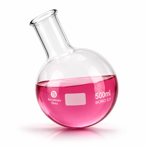 Fabricant en vente directe, équipement de laboratoire scolaire de haute qualité, produits chimiques de laboratoire, flacons en verre borosilicate à col étroit de 500 ml - Product Image 4