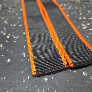 Customized Cotton/Nylon Padded Figure 8 Wrist Support Unisex Lifting Straps Non-Slip Eco-Friendly Lightweight Adjustable High - Product Image 2