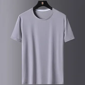 Camiseta personalizada con logo impreso, de alta calidad, para hombre, 100% algodón, holgada, al por mayor, de jersey de algodón 100% para hombre. - Product Image 5