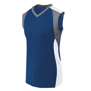 Maillot de volley-ball 100% polyester 220G séchage rapide impression numérique uniforme d'équipe de club personnalisé OEM - Product Image 1