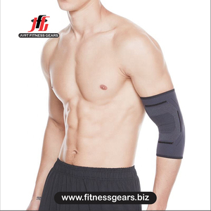 Genouillère en néoprène noir avec bordure rouge, à enfiler, compression, soutien, respirante, protection, haltérophilie, antidérapante, professionnelle, unisexe - Product Image 2