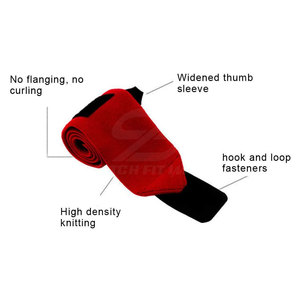 Muñequeras para Entrenamiento y Ejercicio, Soporte Fuerte para Levantamiento de Pesas en el Gimnasio, Material Elástico, Ajuste Cómodo - Product Image 6