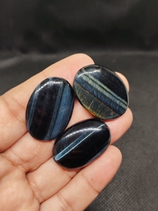 Blue <b>Tiger</b> <b>Eye</b> Gemstone Wholesale 100%Natural <b>Tiger</b> <b>Eye</b> Beautiful Crystal Gemstone for Jewellery Making Ready to Ship - Product Image 3