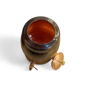 Traditional Copper Double Wall Eco-Friendly <b>Water</b> Dispenser with Modern Finish for Healthy Daily Hydration - Product Image 4
