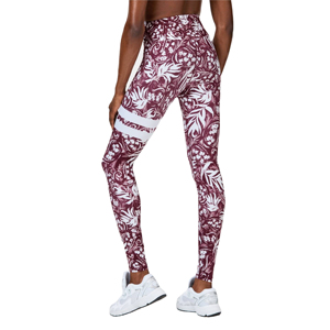 Leggings pour femmes en polyester/coton, taille mi-haute, pantalons de yoga écologiques, haute qualité, personnalisables, vente en gros - Product Image 3