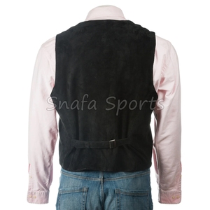 เสื้อกั๊กหนังผู้ชายไซส์ใหญ่แฟชั่น ดีไซน์สั่งทำได้ ขายส่ง คุณภาพสูง ราคาถูก - Product Image 4