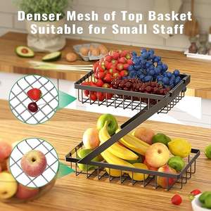 Cesta de Almacenamiento de Alambre Metálico Premium con Asas para Lavandería - Product Image 3