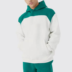Ensemble de survêtement décontracté pour homme, sweat à capuche et pantalon de survêtement surdimensionnés, mélange de coton, fournisseur en gros OEM ODM - Product Image 2