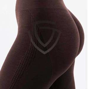 Plain Blank Style OEM Design Wholesale Price Women Legging Factory Made Solid Color High Quality Elastic Waist Yoga Leggings - Product Image 6