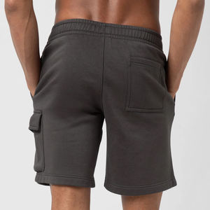 Nouveauté : Short cargo en polaire à prix abordable, avec cordon de serrage long et motifs décoratifs, design personnalisé - Product Image 2