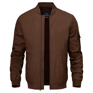 Chaqueta Bomber Personalizada para Hombre, Tejido Cómodo, Diseño Moderno, Versátil para Todas las Temporadas, MOQ Bajo, Directo de Fábrica, Envío a Todo el Mundo - Product Image 6