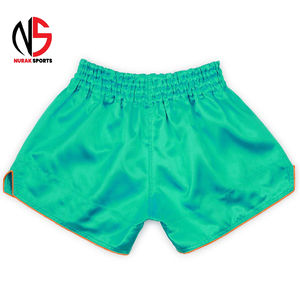 กางเกงมวยไทยสั่งทำพิเศษคุณภาพสูงรุ่นใหม่ปี 2026 กางเกงมวยไทยและกางเกงชกมวย MMA สำหรับผู้ชาย ผลิตจากโพลีเอสเตอร์ 100% ที่นูรัค - Product Image 2